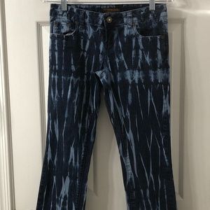 Zana Di Girl's Size 5 Tie Dye Acid Dark Wash Jeans